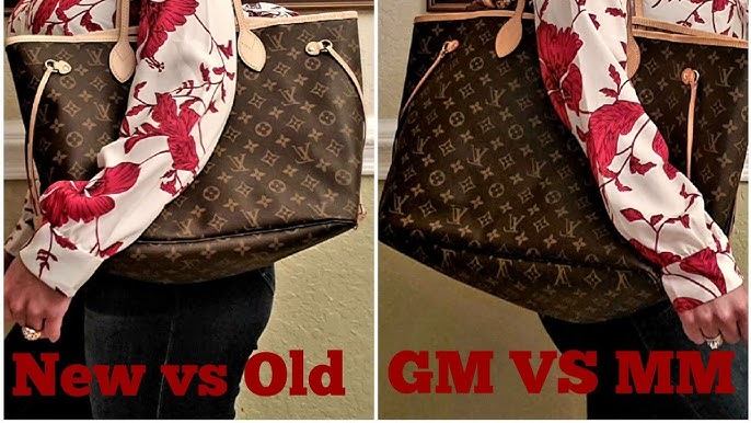 Neverfull MM old model vs new model comparison 