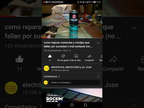 cómo reparar contactos
