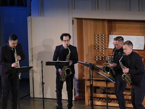 Видео: Por una Cabeza - Carlos Gardel | Russian Saxophone Quartet