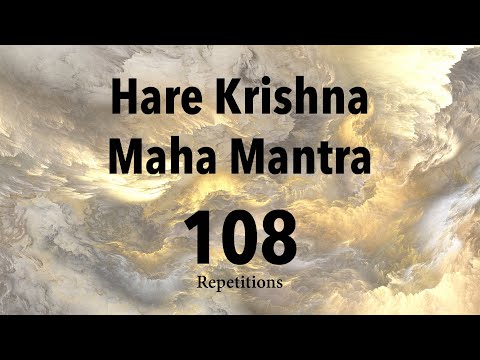 Hare Krishna Maha Mantra 108 Repititions