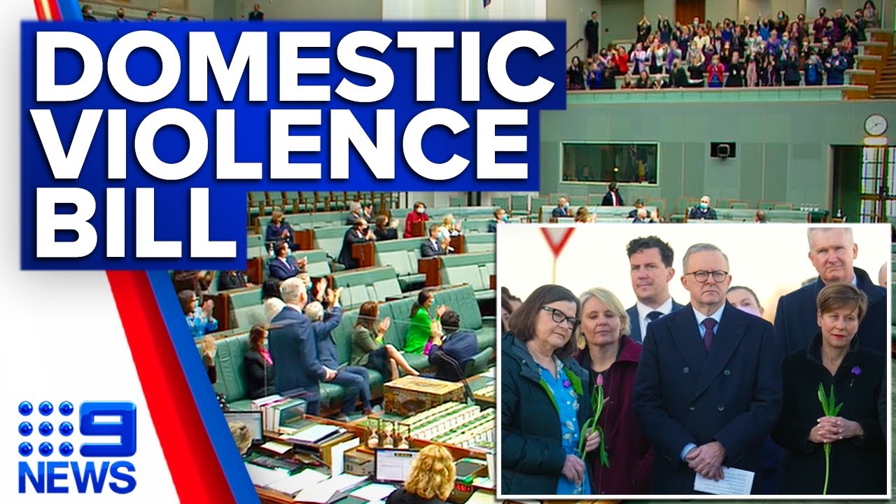 Federal government introduces domestic violence leave bill to parliament | 9 News Australia