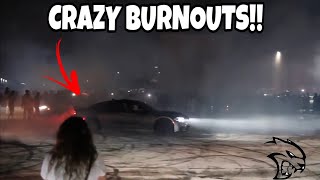 MOPARS WENT CRAZY WITH THE BURNOUTS *MUST WATCH*