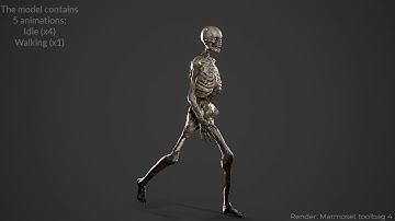 Skeleton warrior preview