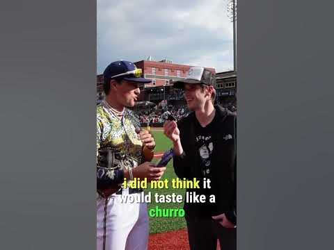 Savannah Bananas STAR Jackson Olson CRUSHES Our Cinnamon Churro Seeds🤝