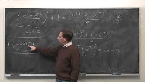 Integration using Hyperbolic Sine and Cosine - Integral Calculus