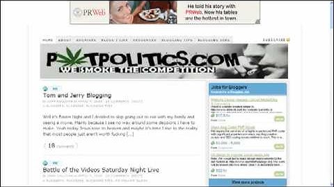 Blogging  Jobs with Donanza.com Social Media Php Css