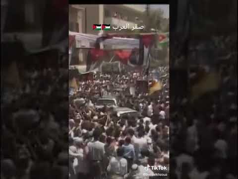 الملك حسين صقر العرب