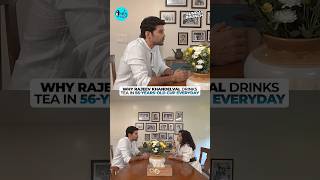 Why Rajeev Khandelwal Drinks Tea In 56-Years-Old Cup Everyday! #rajeevkhandelwal #tea #shorts