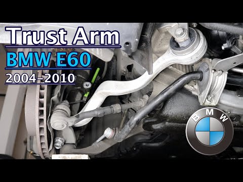 How to replace bad tensioner control arm on BMW E60 / DIY