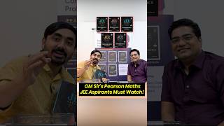 How to master Mathematics for JEE Advanced 2027 | by Om Sharma Sir | Pearson Book 📕 #books #shorts