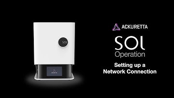 SOL – Setting up a Network Connection