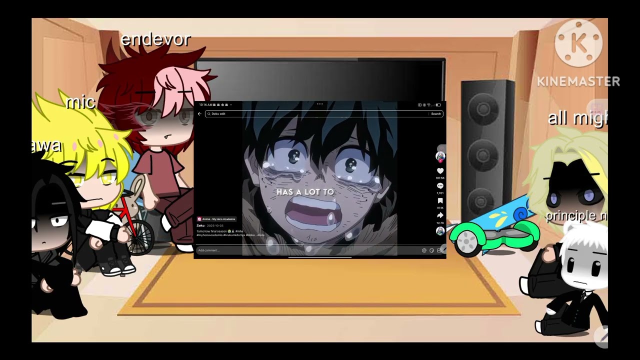 Pro heroes react to izuku midoriya///GLM//REACTION VIDEO//ENJOY//