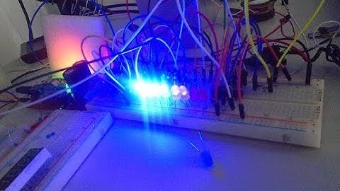DIY LED Spectrum Circuit, Test with Music | Myssa