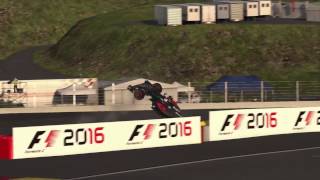 F1 2016: Crash Compilation #2