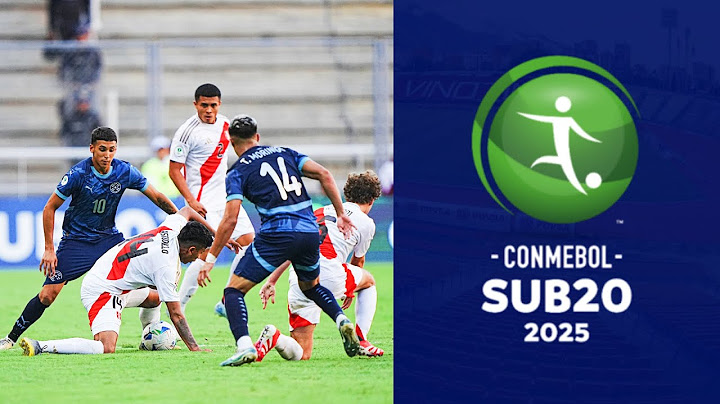 Perú vs Paraguay 1 - 2 | Sudamericano sub 20 2025