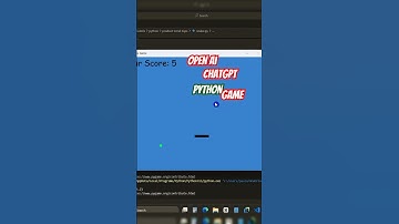 OpenAi ChatGPT Generated Python Snake Game