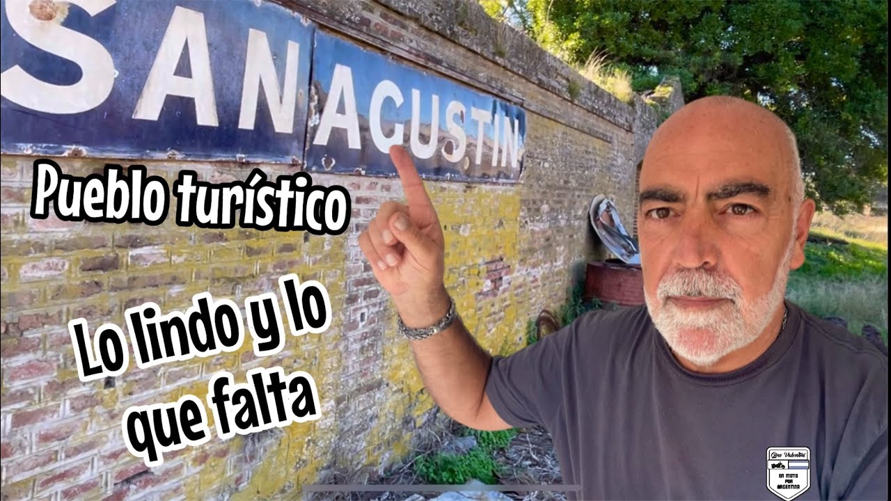 Un pueblo turístico | SAN AGUSTIN | un bello pueblo rural | en moto por Argentina
