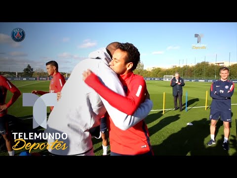 El día que Kobe Bryant visitó a Neymar y Mbappé en el PSG | Telemundo Deportes