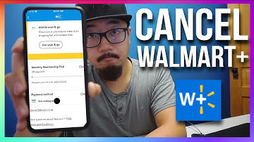 How to Cancel Walmart Plus Subscription (Walmart Grocery Delivery)