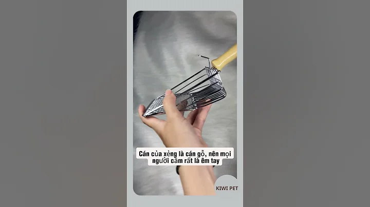 Xẻng hốt phân mèo siêu bền cho mèo làm bằng Inox không rỉ😍 #youtubeshorts