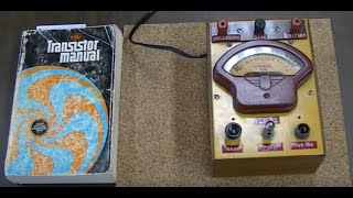 Homemade Transistor Tester Based On the GE Transistor Manual I Found on eBay