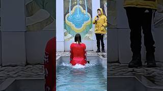 #620 Bathing Epiphany, Swimming Baptism, Крещение, Хрещення