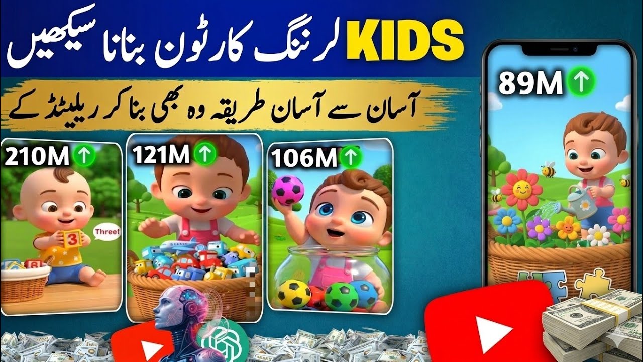 How to Make 2D/3D Animated Stories for Kids using ChatGPT & AI - YouTube