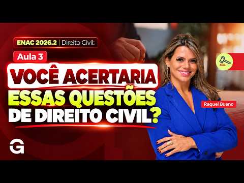 ENAC 2026.2 | Civil Law: The Most Relevant Contemporary Topics for the Exam!
