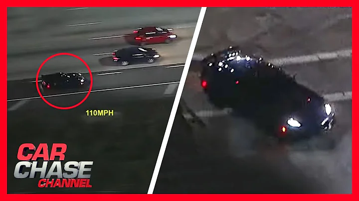 FULL CHASE: Authorities chase Corvette at high speeds, suspect gets away | Car Chase Channel