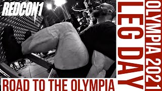 LEG DAY | Road to the Mr Olympia 2021 |James The Shed Hollingshead