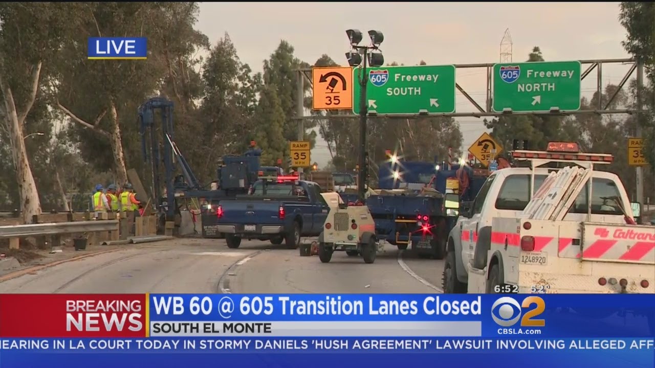 Driver Killed In Big Rig Wreck On 60 Freeway Near South El Monte