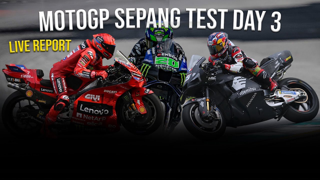 🔴🎥 LIVE : สด MotoGP Report : Sepang Test สรุปผลเทสต์ โมโตจีพี 2025 วัน ...