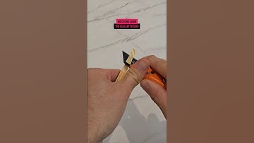 Mastic Man- Silicone caulk application- tube preparation, tooling solution and sticks! 💦#satisfying