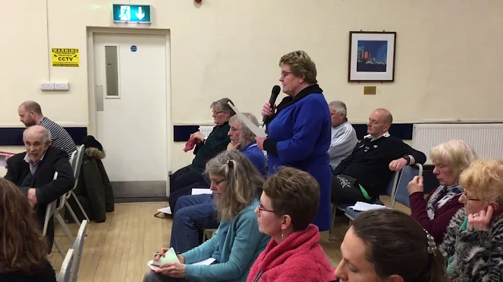 Janet Davey on the Golf Course Footpaths Achieveme...