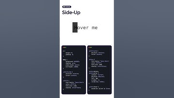 Side-Up Hover Animation | Html & CSS #html #css #webdevelopment #animation #fyp #frontend fronten