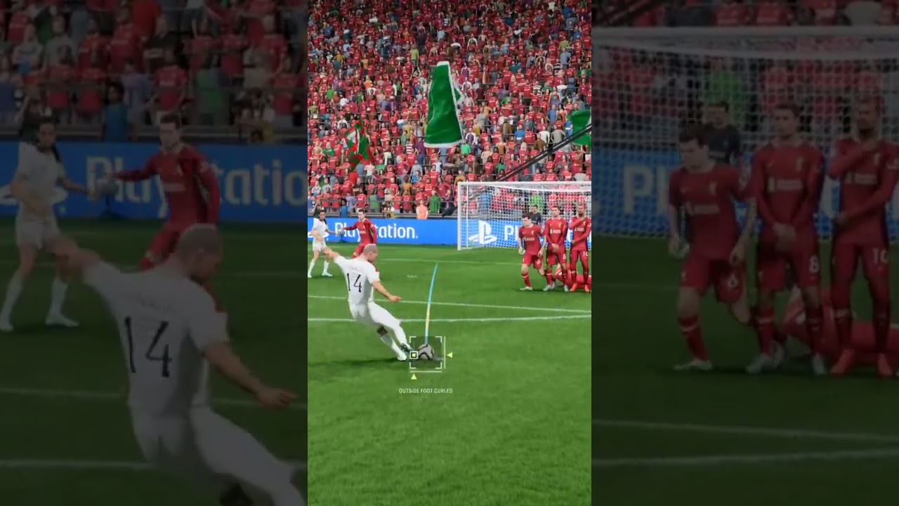 R9 how to score easy free kick 