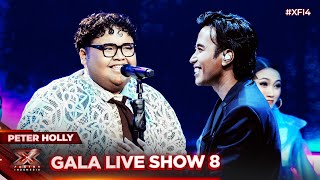 Video thumbnail of "Peter Holly - Nuansa Bening (Vidi Aldiano) - Gala Live Show 8 - X Factor Indonesia 2024"