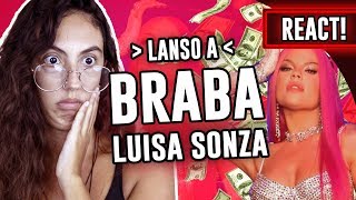 REACT: Luísa Sonza - BRABA | Luma Show