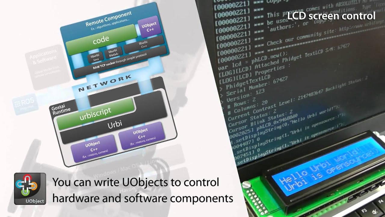 Urbi Open Source - the universal open source software platform for robotics