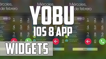 Yobu - Llamadas desde centro de notificaciones (Widget) (Aplicación) (iOS 8)