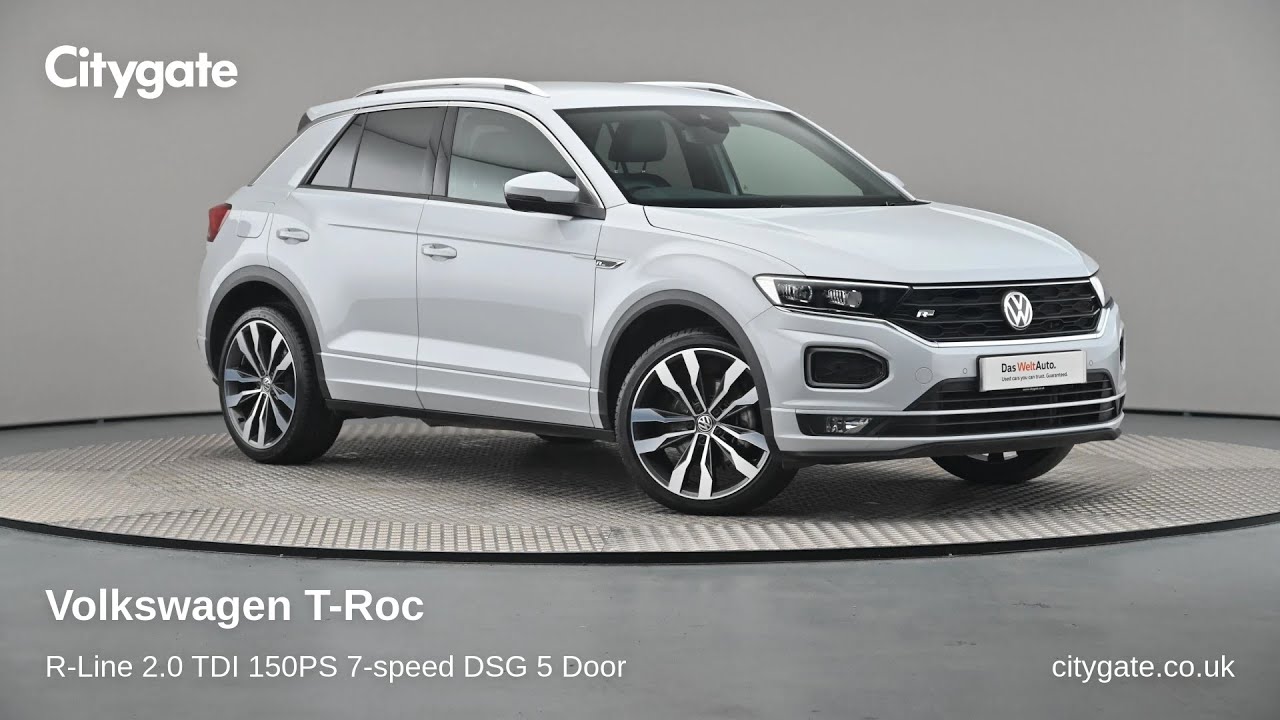 Volkswagen T-Roc - R-Line 2.0 TDI 150PS 7-speed DSG 5 Door - West