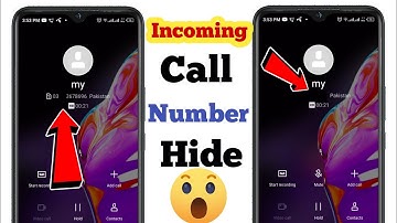 how to hide incoming call number | call aane par number na dikhe to kya kare