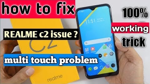 How to fix multi touch issue REALME c2 100% working tricks with all Android ?