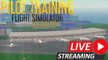🔴 LIVE - NEW PERTH AIRPORT - PILOT TRAINING FLIGHT SIMULATOR!