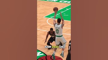 ADVANCED PASSING TUTORIAL! HOW TO JUMP PASS ON NBA 2K25!🔥  #nba2k #2k25 #nba2k25 #nba2k25gameplay