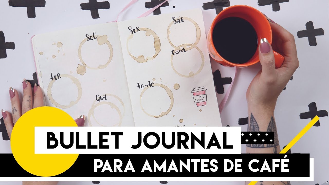 BULLET JOURNAL: Weekly Spread com CAFÉ | by Aline Albino
