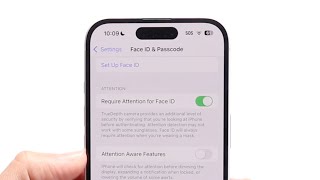 How To Turn Off Attention Aware Settings On iPhone! (2025) @LoFiAlpaca