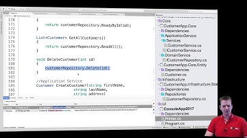 C# CleanArchitecture and more with NET Core 2018 | S2P20 | Implement CustomerService