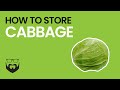 How to Store Cabbage for 6 Months