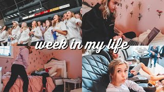 week in my life as a high school senior youtuber (before everything happened)